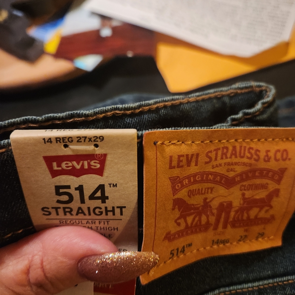 Levi boy jeans